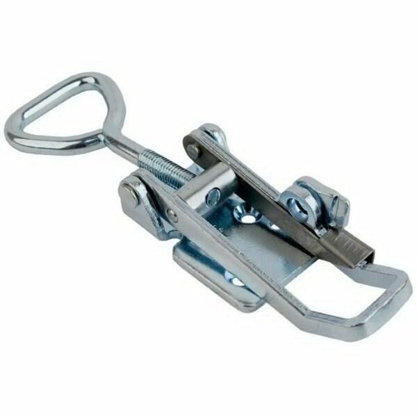 Over center latch Medium Zinc plated safety catch 702 L/C, Ojop, Mfr#: 52076